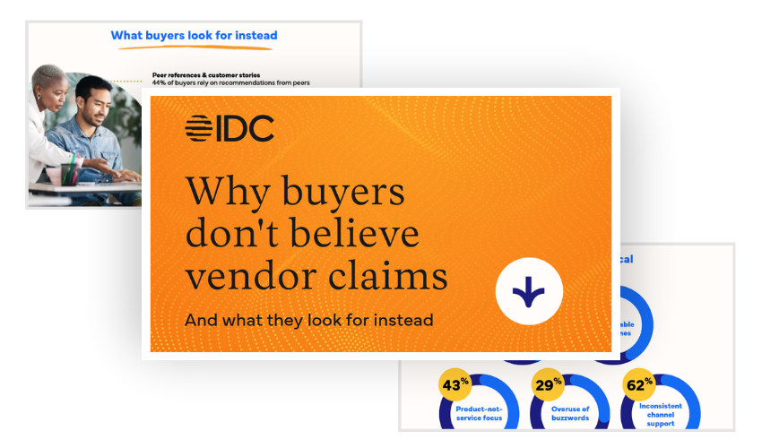 Why buyers don’t believe vendor claims PDF
